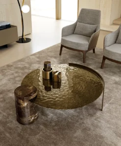 Peo Low With Glass Top Coffee Table By Eforma 4