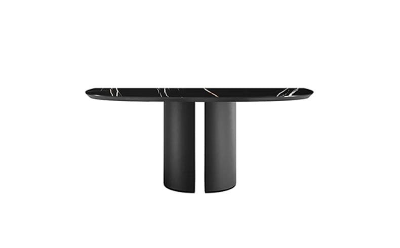 Plai With Ceramic Top Console Table By Eforma