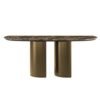 Plai With Marble Top Console Table By Eforma 1