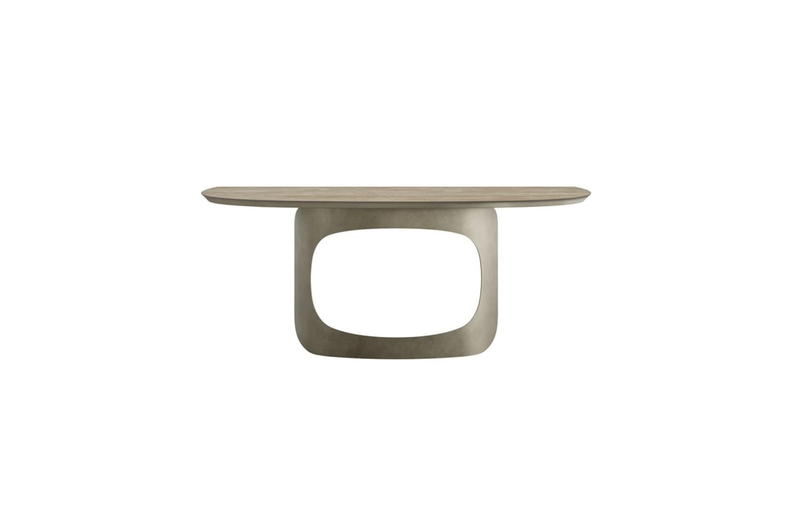 Polifemo With Ceramic Top Console Table By Eforma