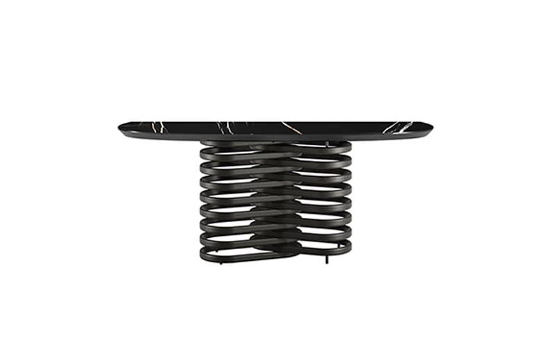 Rotolo With Ceramic Top Console Table By Eforma