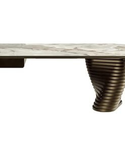 Rotolo With Ceramic Top Desk By Eforma