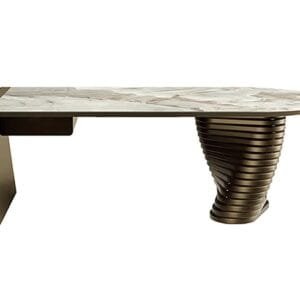 Rotolo With Ceramic Top Desk By Eforma