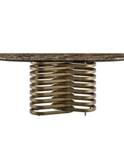 Rotolo With Marble Top Console Table By Eforma