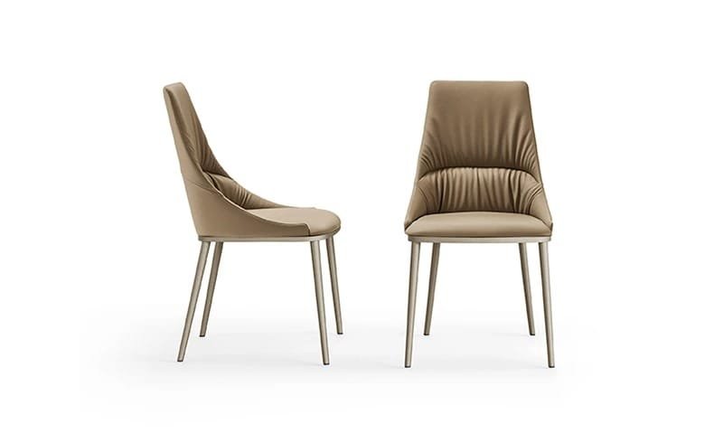 Sofia Elite with Metal Base Dining Chair by Eforma - Image 2
