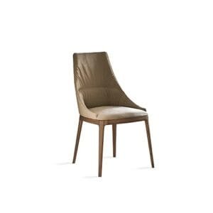 Sofia Elite with Wooden Base Dining Chair by Eforma
