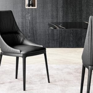 Sofia Elite With Wooden Base Dining Chair By Eforma 3