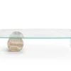 Tor With Glass Top Coffee Table By Eforma 1