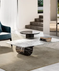 Tor With Glass Top Coffee Table By Eforma 4