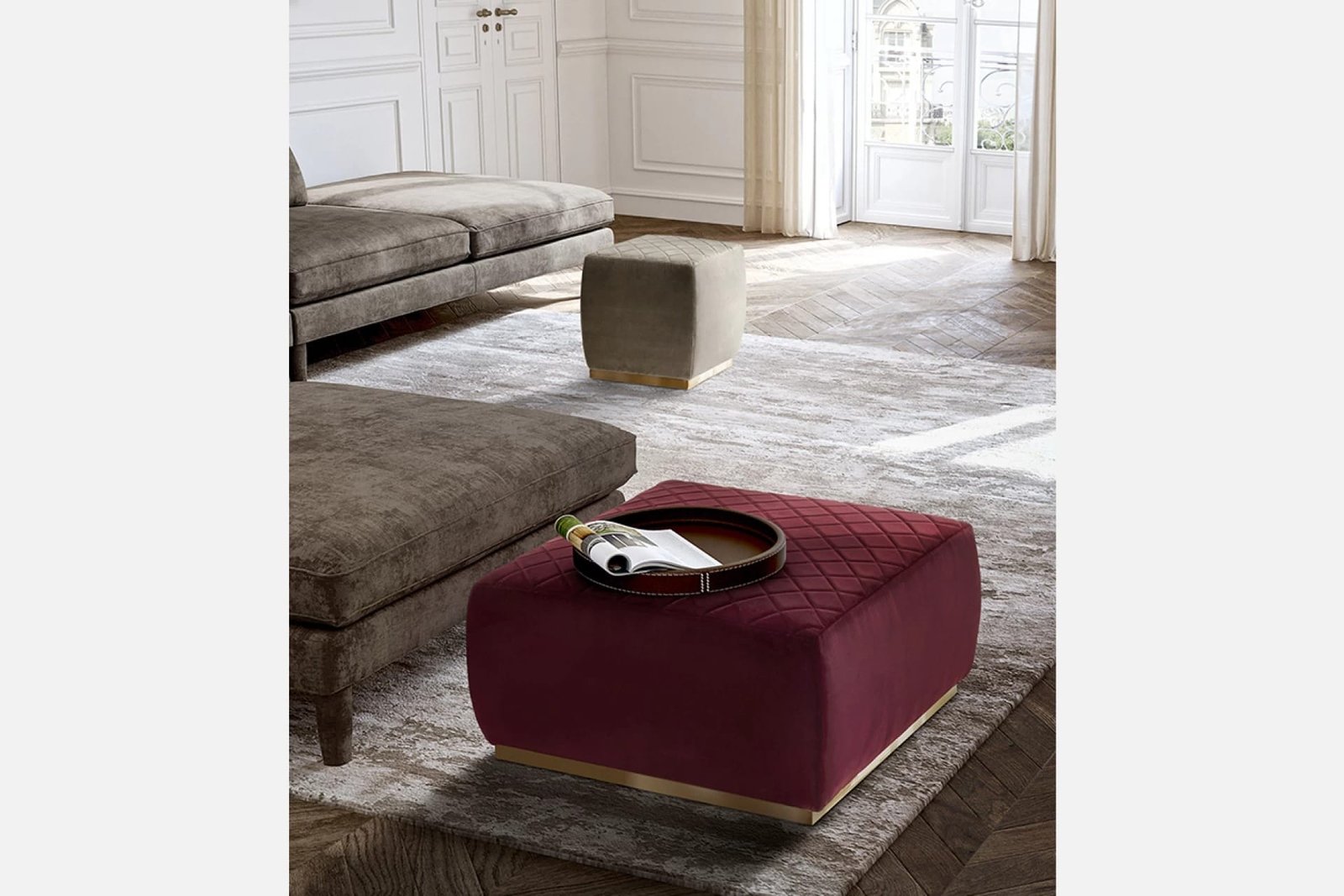 Willy With Profile Footstool By Eforma - Image 3