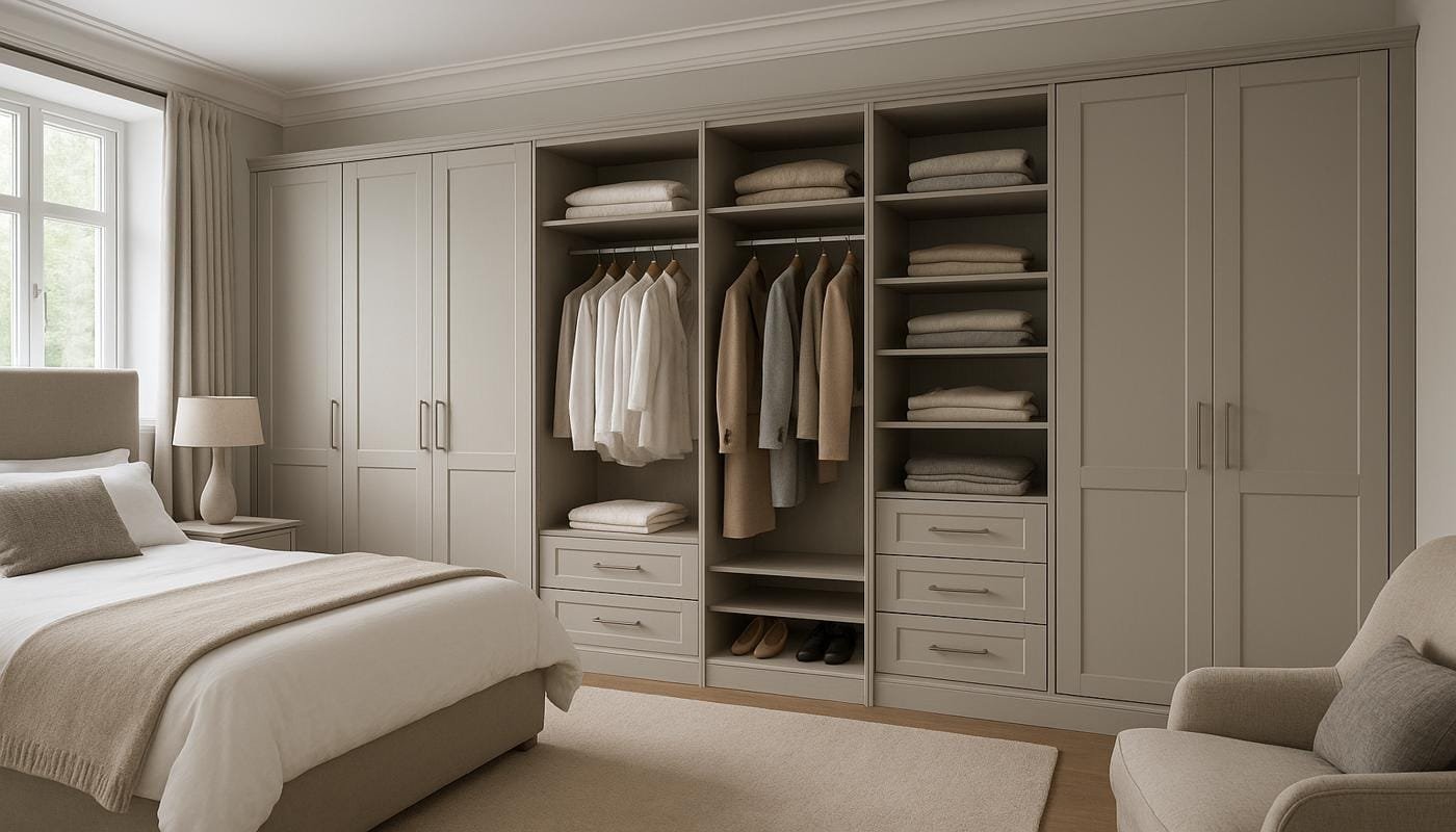 wardrobe design for bedroom