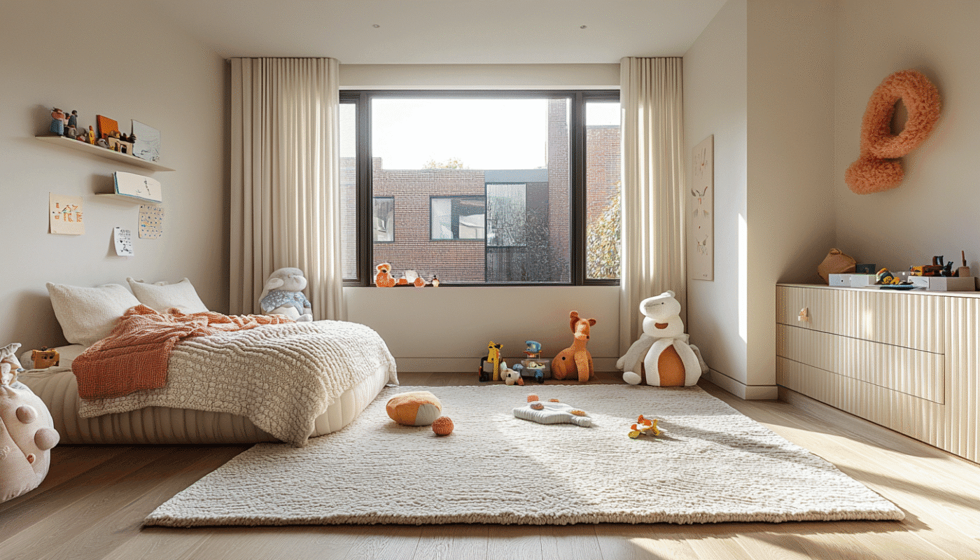 Cloud rug nursery with gentle tones and best nursery rugs