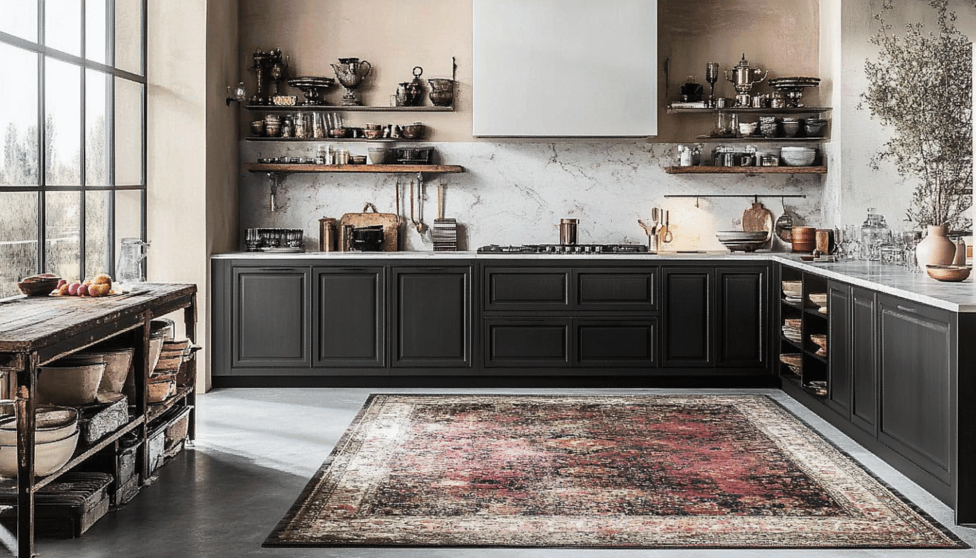 Choosing the right materials for kitchen rugs