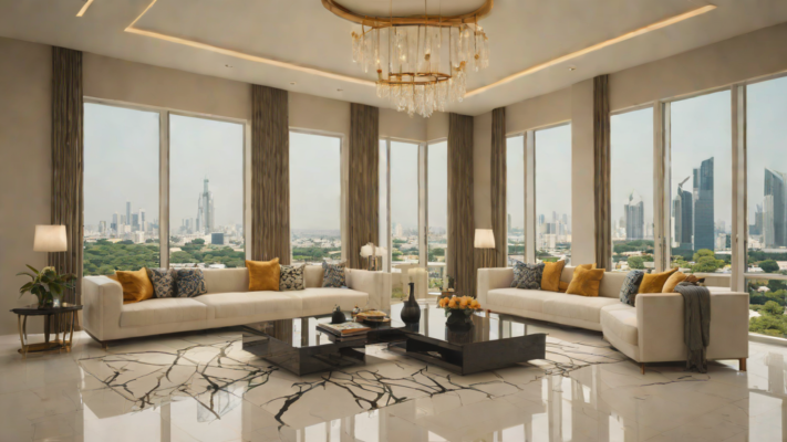 Interior design trends in Nigerian luxury homes featuring contemporary Italian furniture and warm African accents