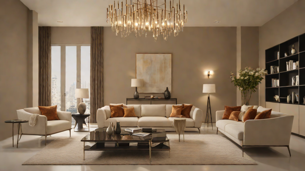 Italian designer furniture contemporary living room