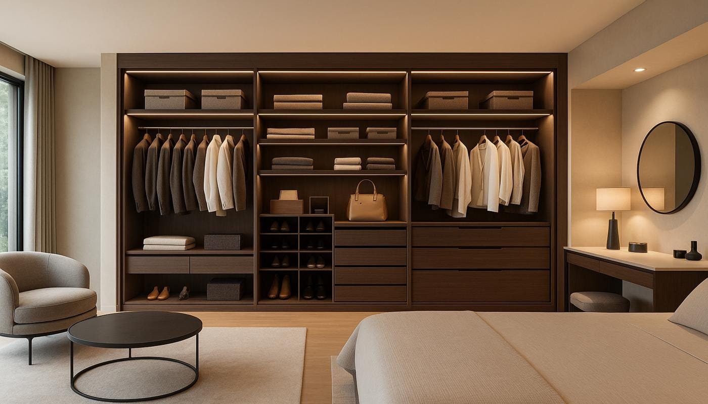 luxurious functional wardrobes
