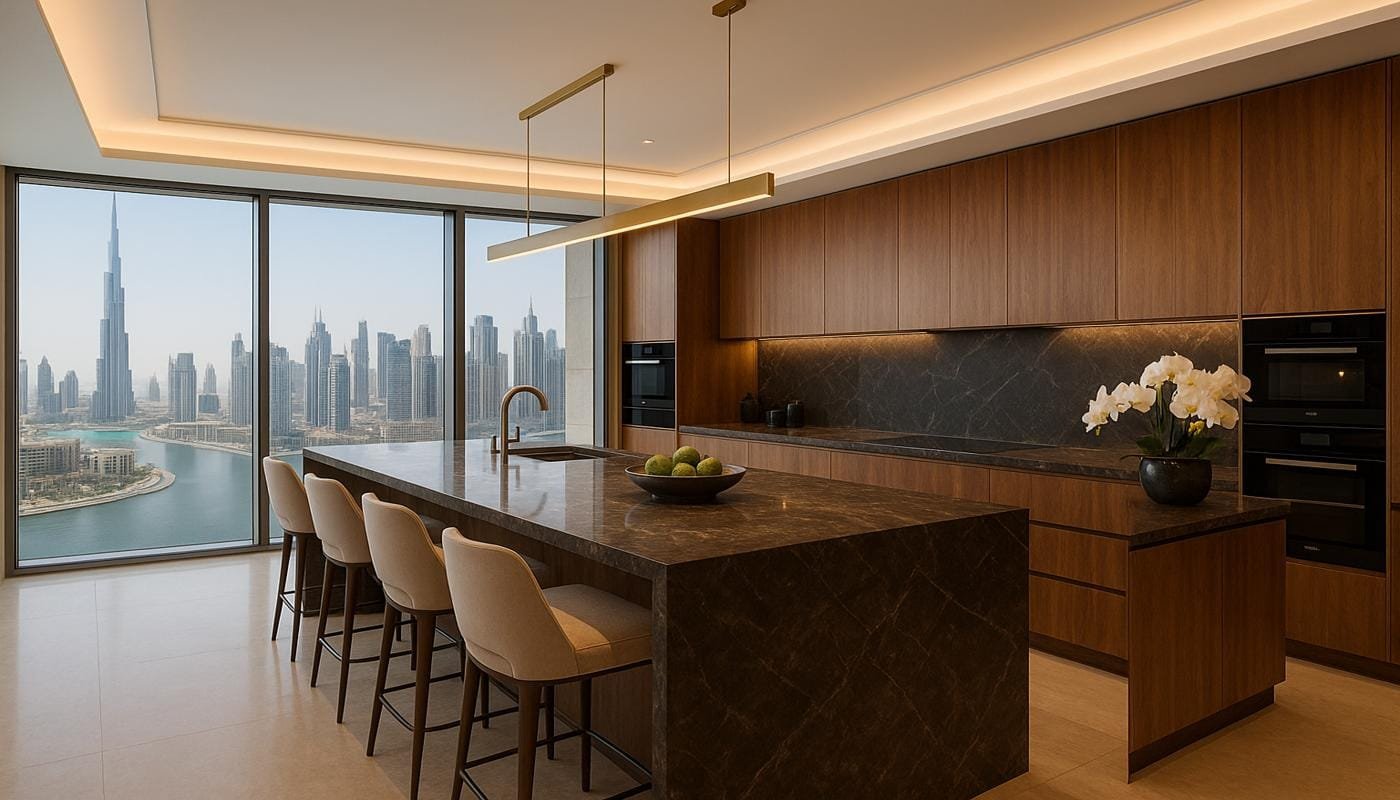 luxury kitchen in dubai