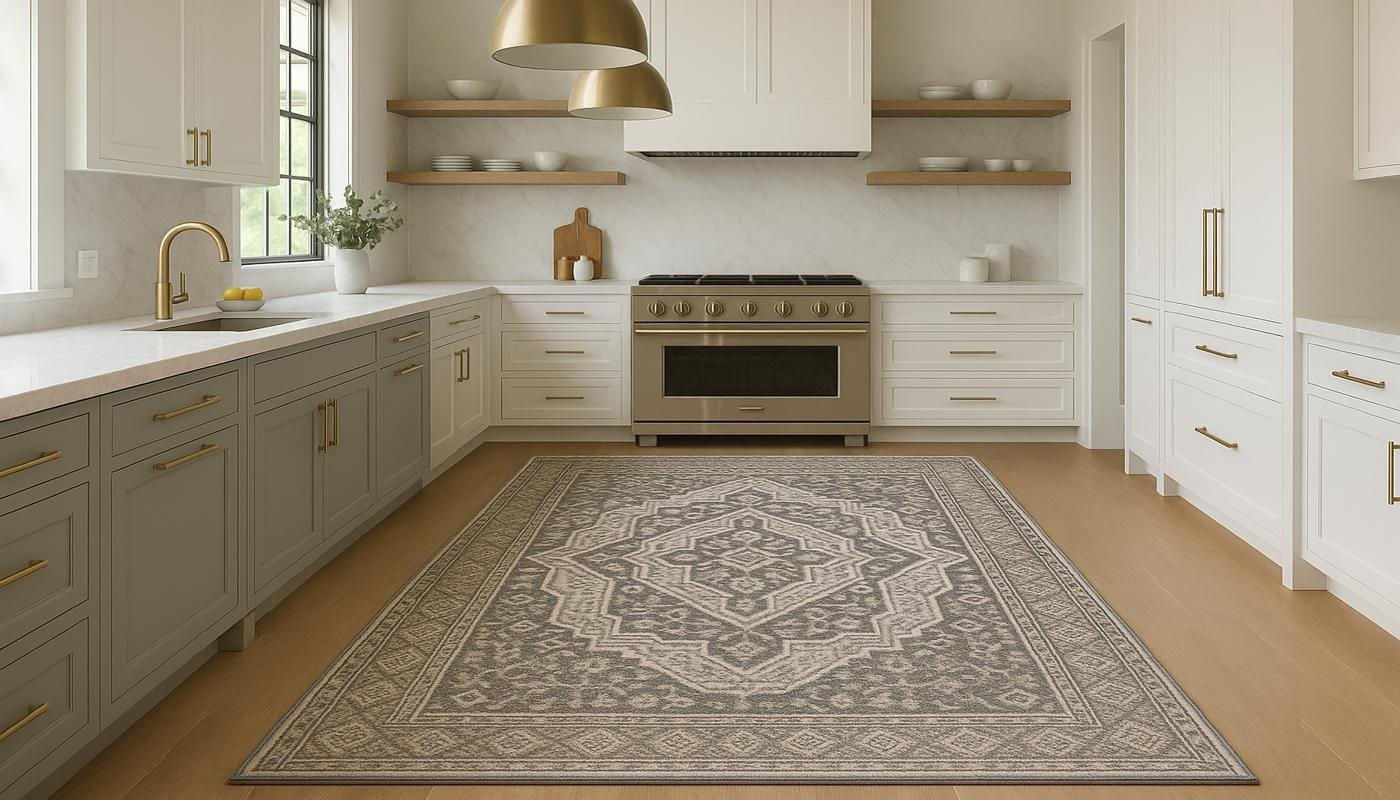 luxury kitchen rugs